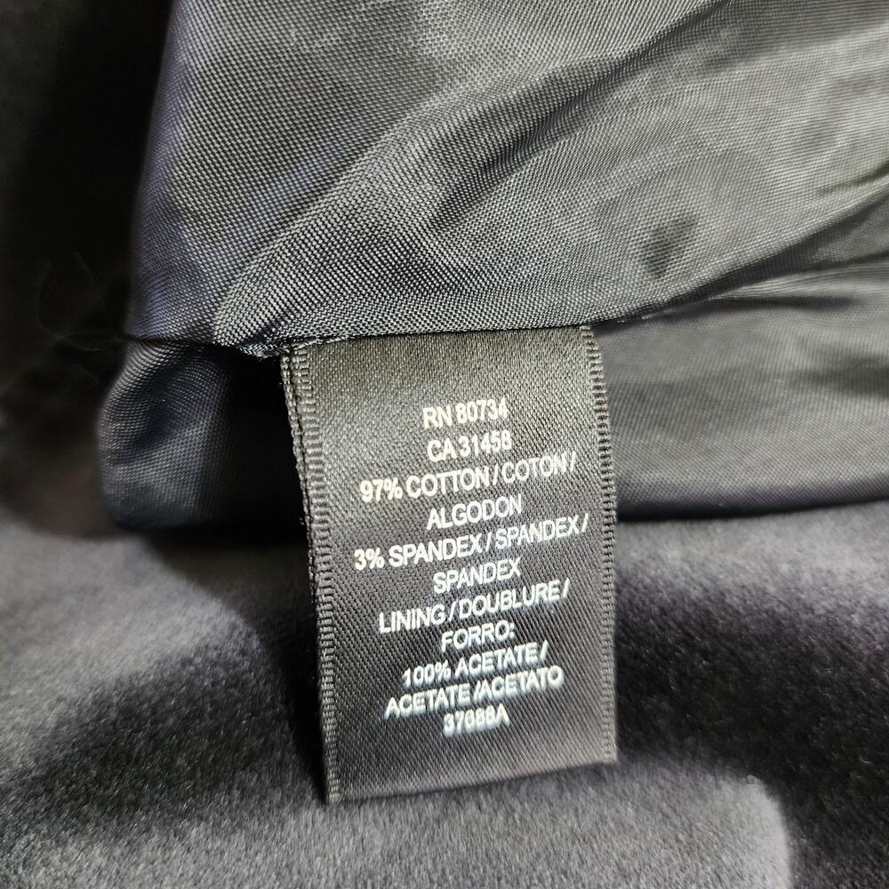 To the Max NWT black velvet to the knees lined flare‎ skirt woman's size 10 - Picture 8 of 12